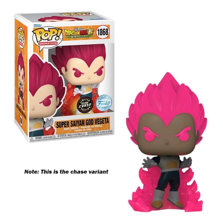funko POP 1866 SSGSS ゴジータ　（蓄光チェイス版） Amazon.com: POP! Dragon Ball Super: Broly - SSGSS Gogeta